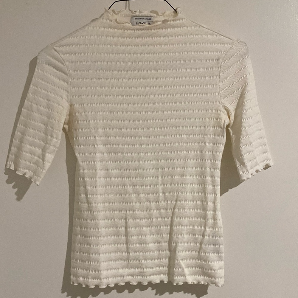 & other stories Stockholm atelier white top - EU 34, us 2